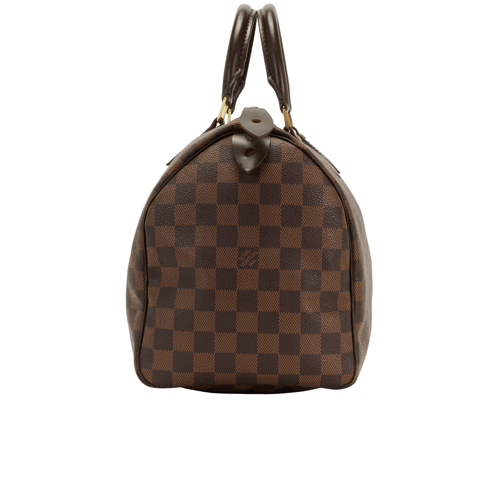 Speedy 30, &pound;795, Handbags, Brown, Canvas, Bottom view